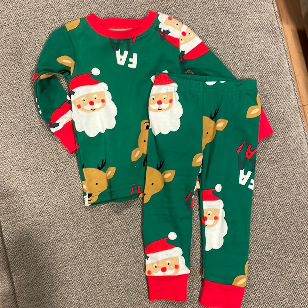 Christmas jammies. 12 months